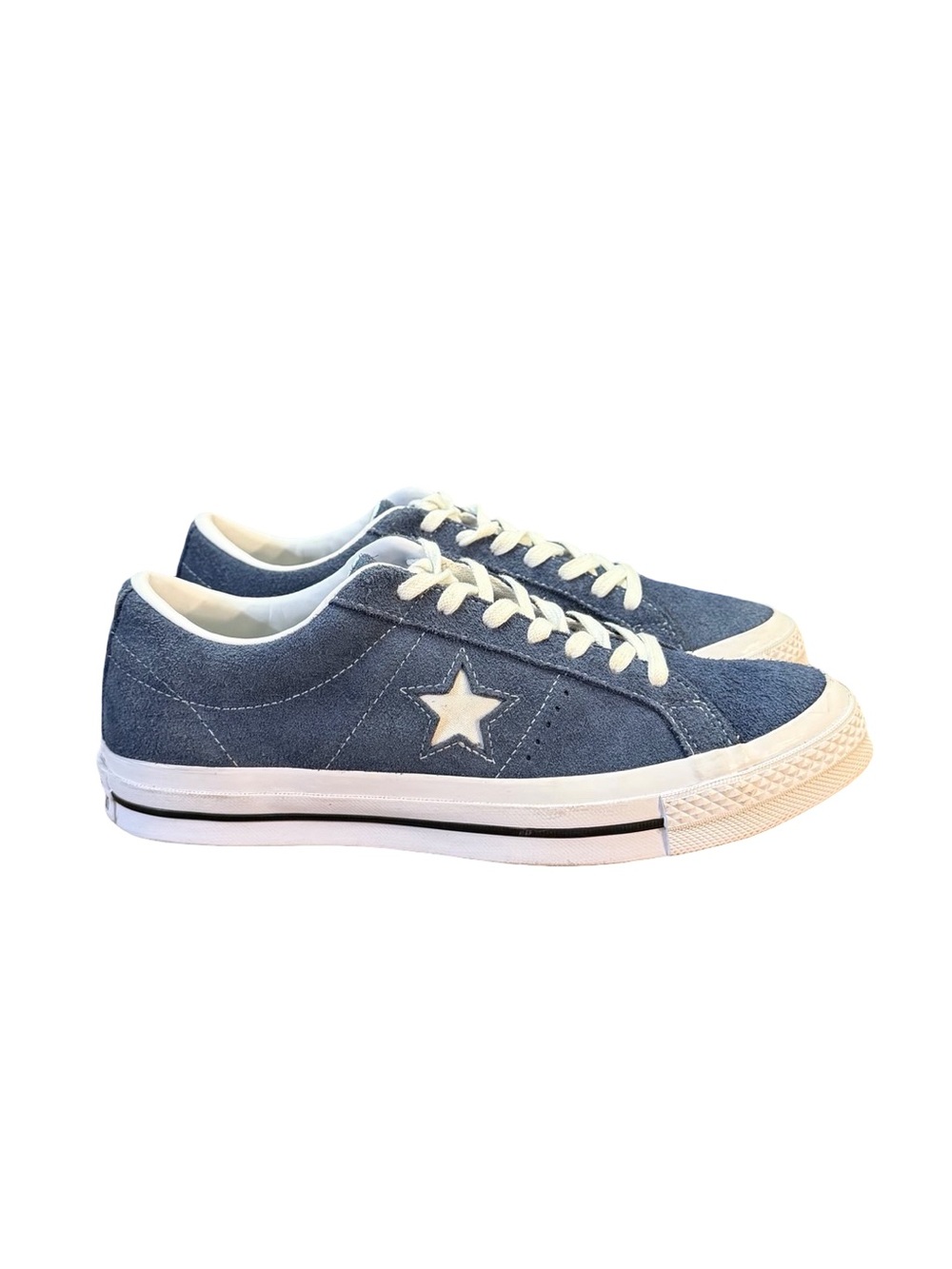 Converse Cons One Star Pro OX Suede Sneakers Slacker Blue/White Women’s Size 10